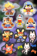 Polystation Mascots