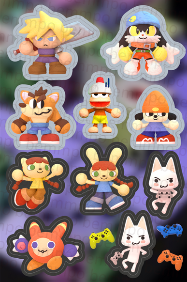 Polystation Mascots